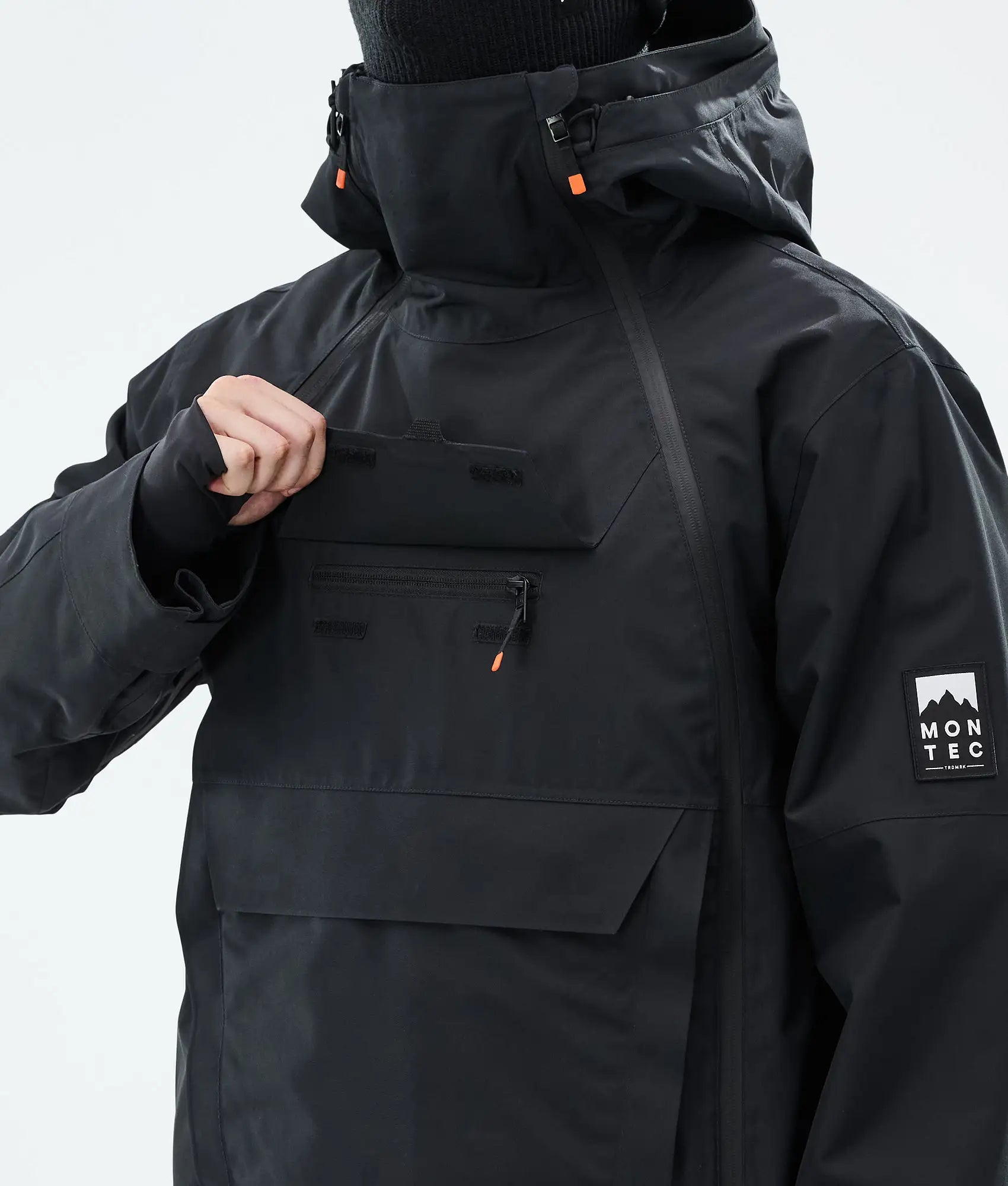 Doom Skijacke Herren - Black