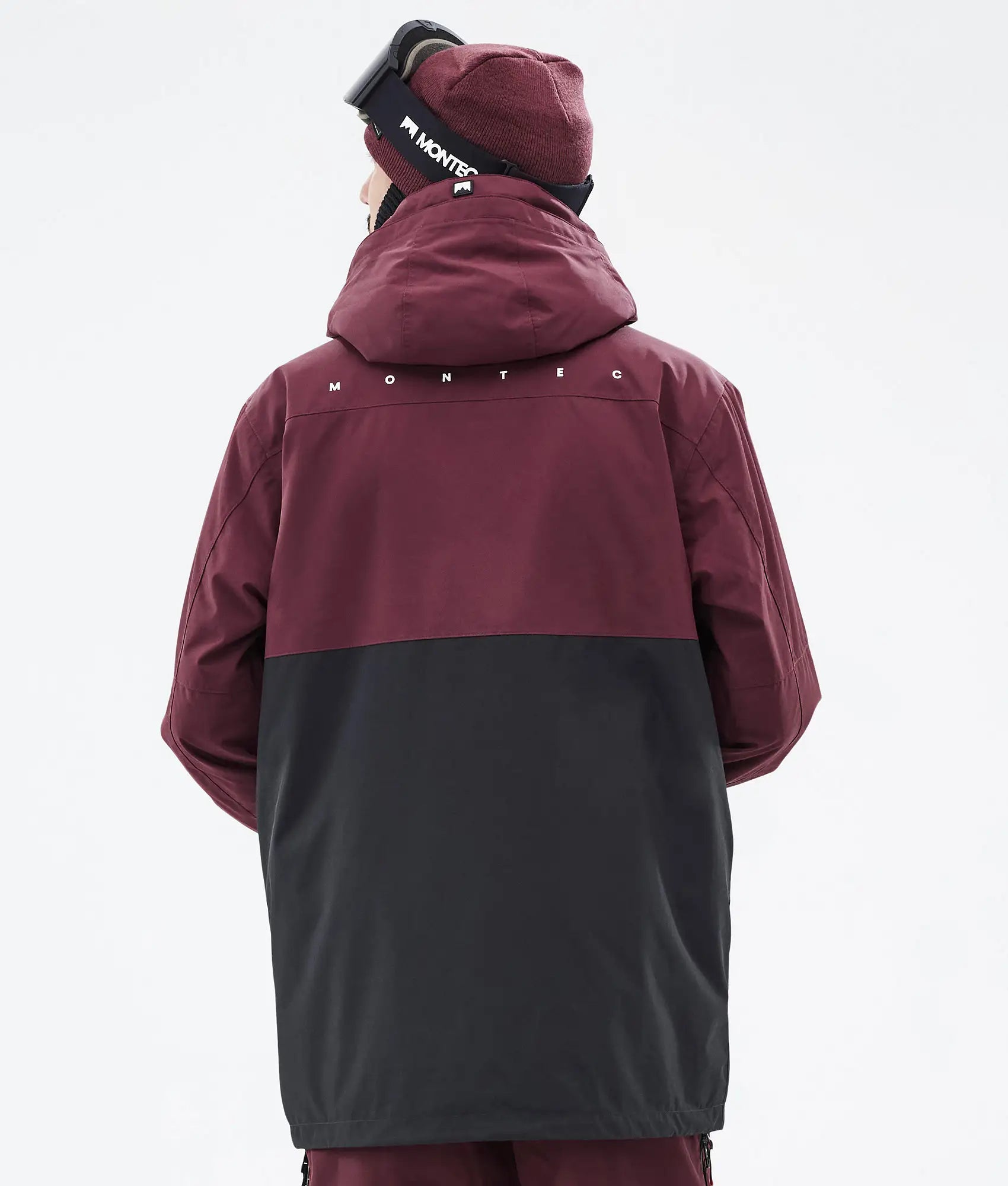 Doom Skijacke Herren - Burgundy/Black