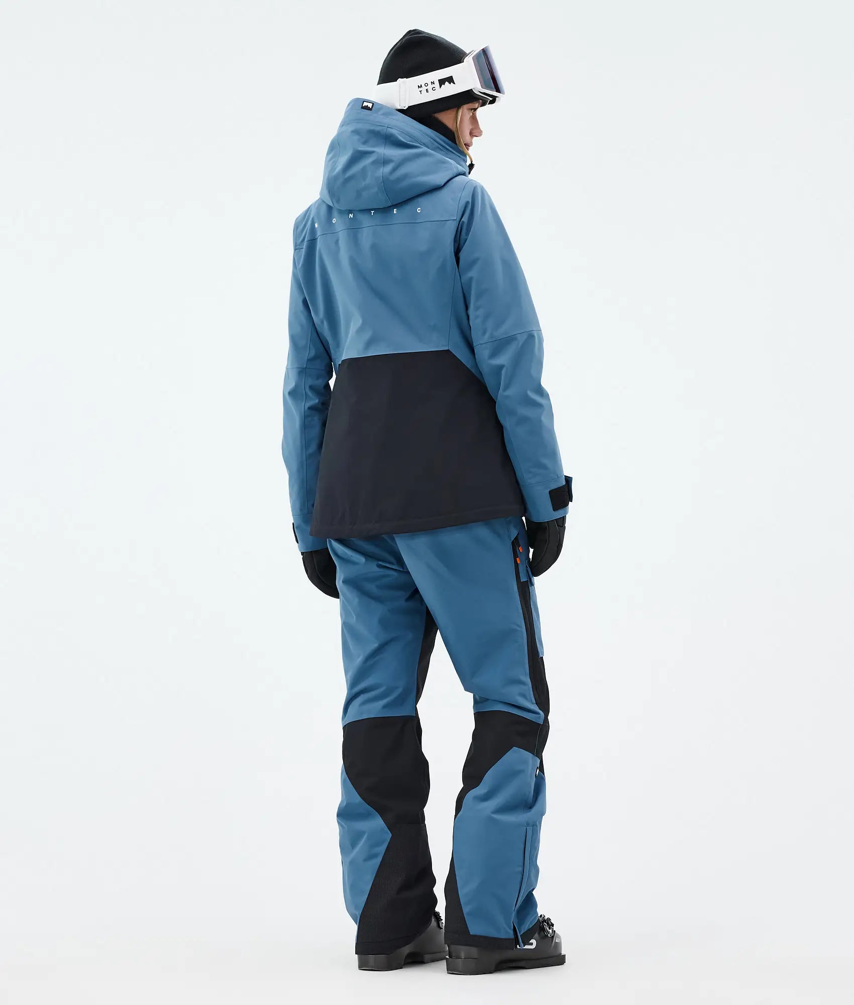 Moss W Skijacke Damen - Blue Steel/Black