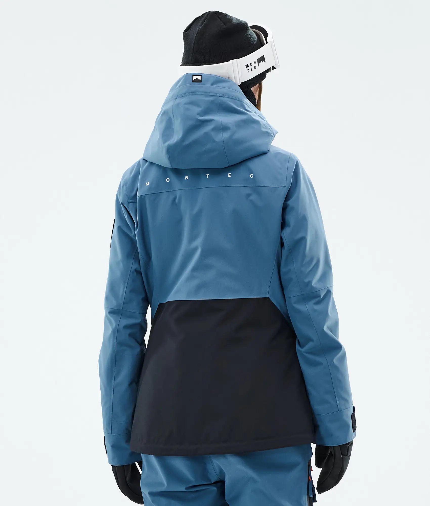 Moss W Skijacke Damen - Blue Steel/Black