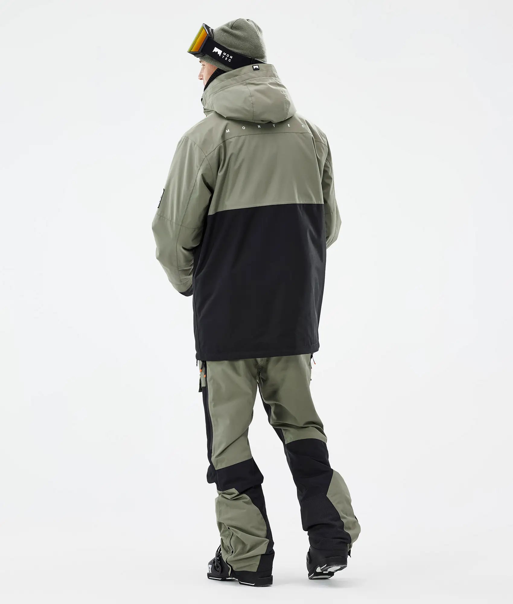 Doom Skijacke Herren - Greenish/Black