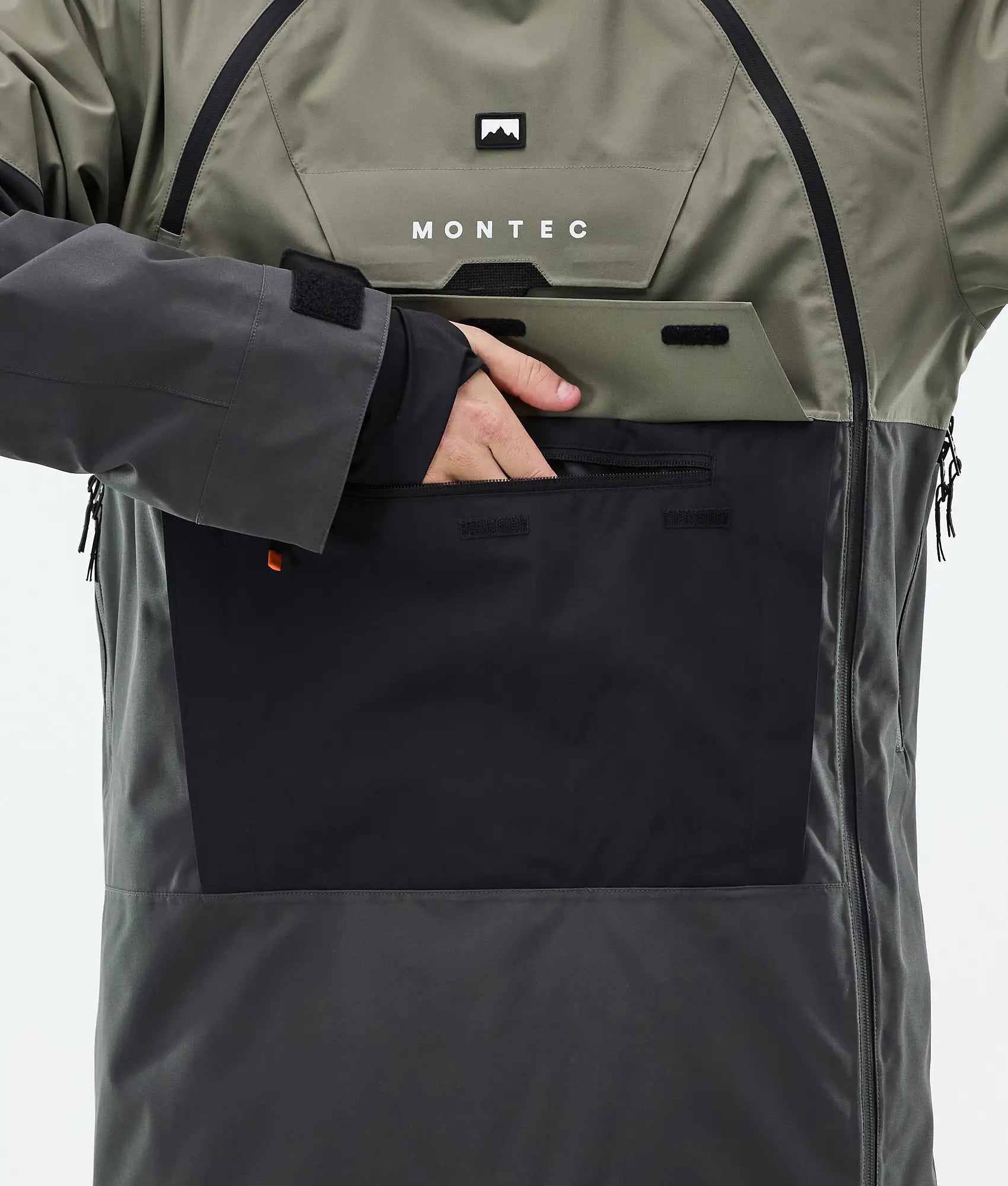 Doom Skijacke Herren - Greenish/Black/Phantom