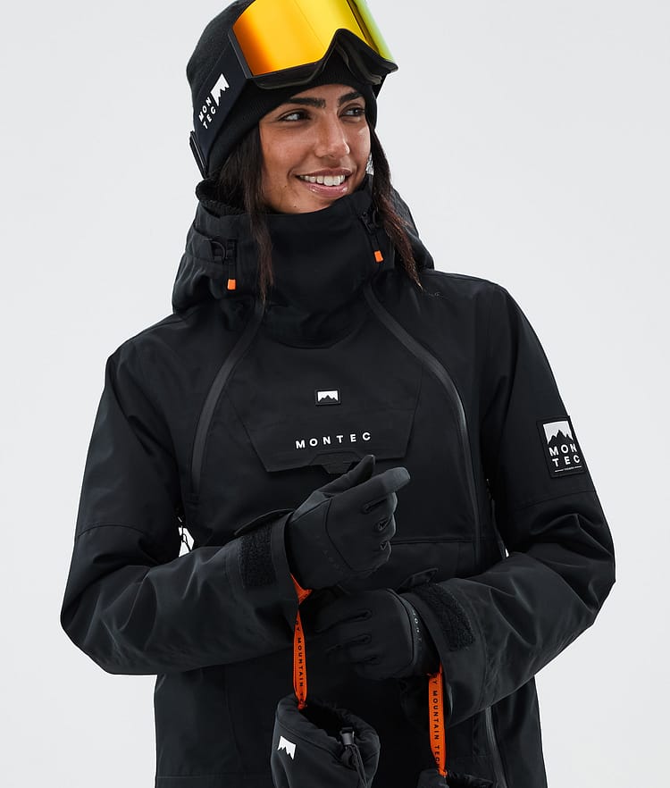 Ski Gloves Black/Black