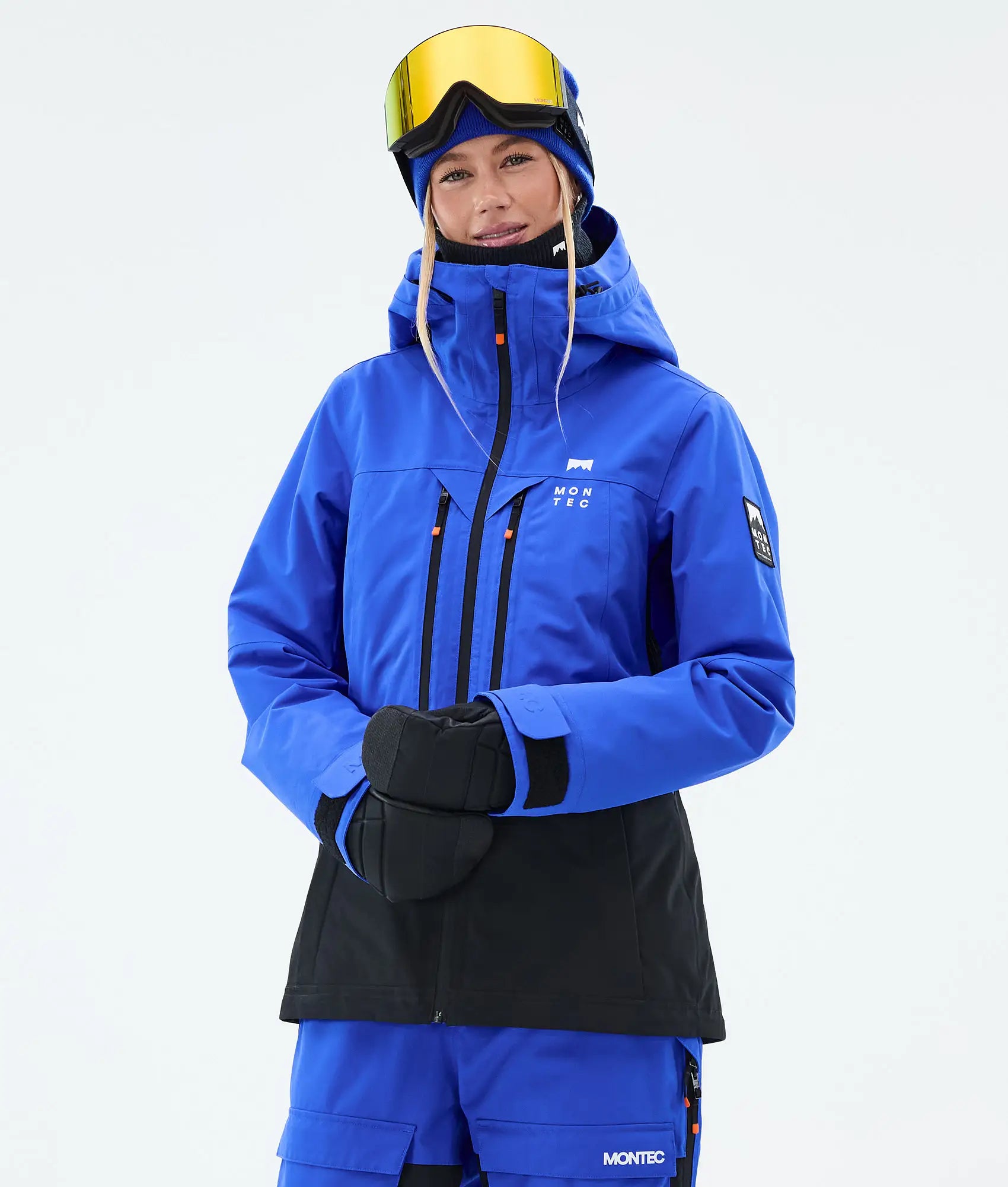 Moss W Skijacke Damen - Cobalt Blue/Black