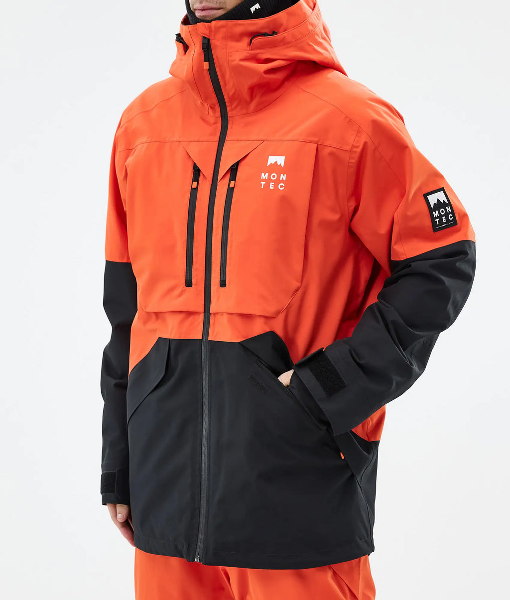 Arch Skijacke Herren - Orange/Black