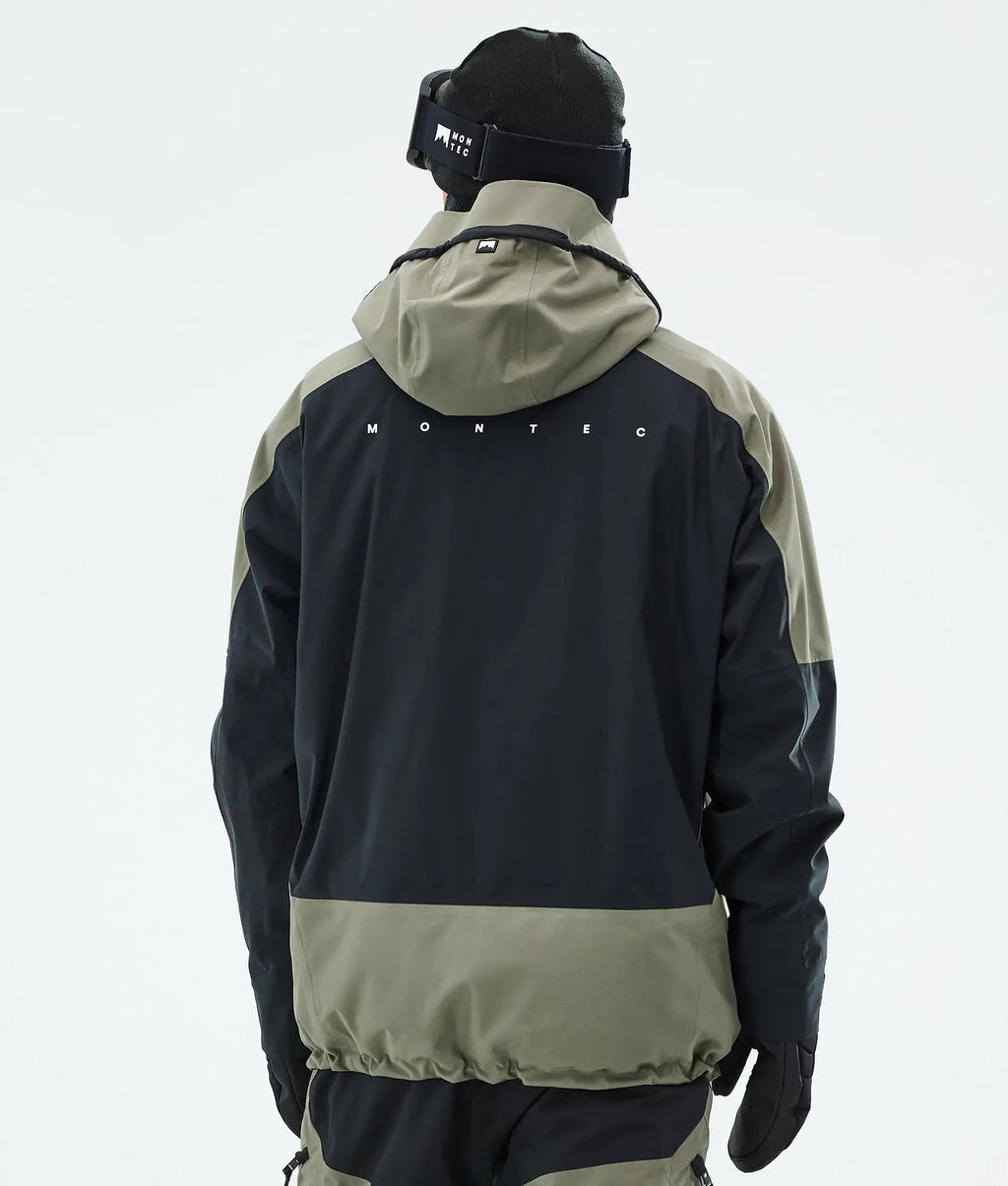 Morpheus Skijacke Herren - Greenish/Black