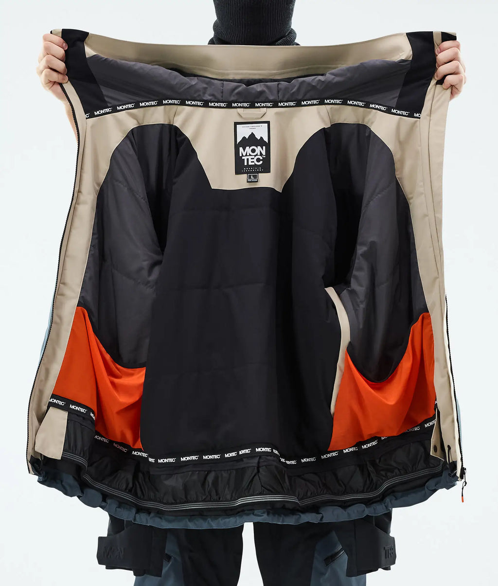 Oracle Skijacke Herren - Sand/Black/Metal Blue