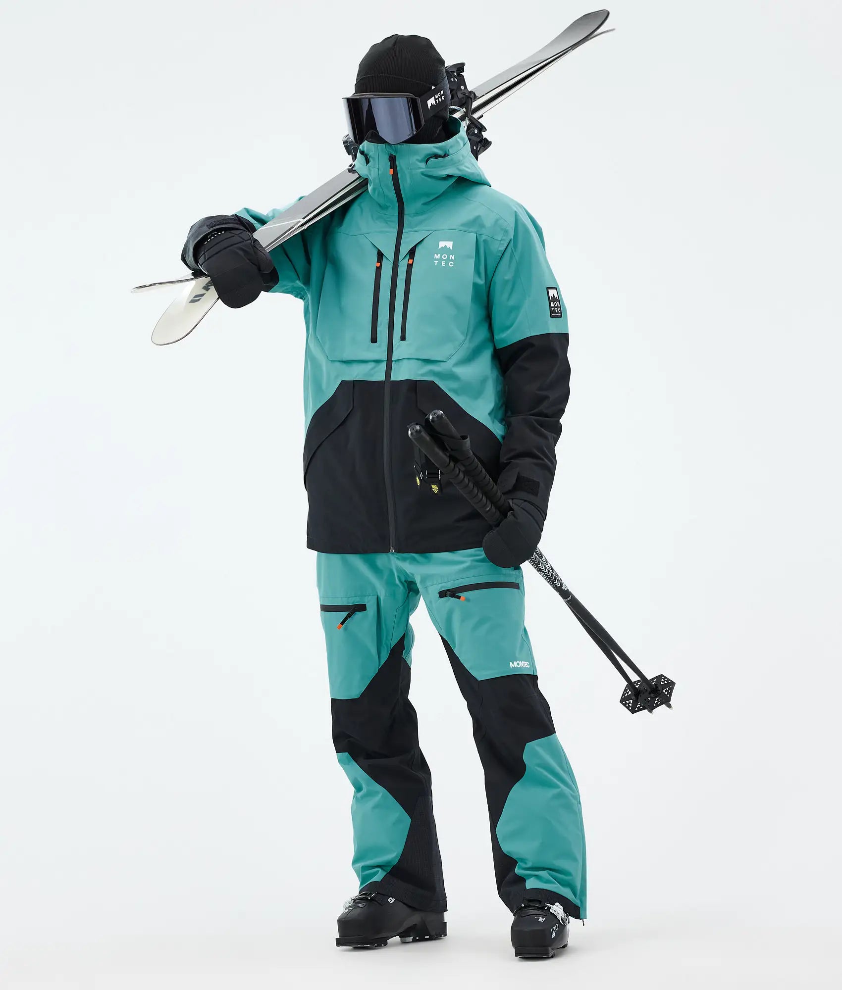Arch Skijacke Herren - Turquoise/Black