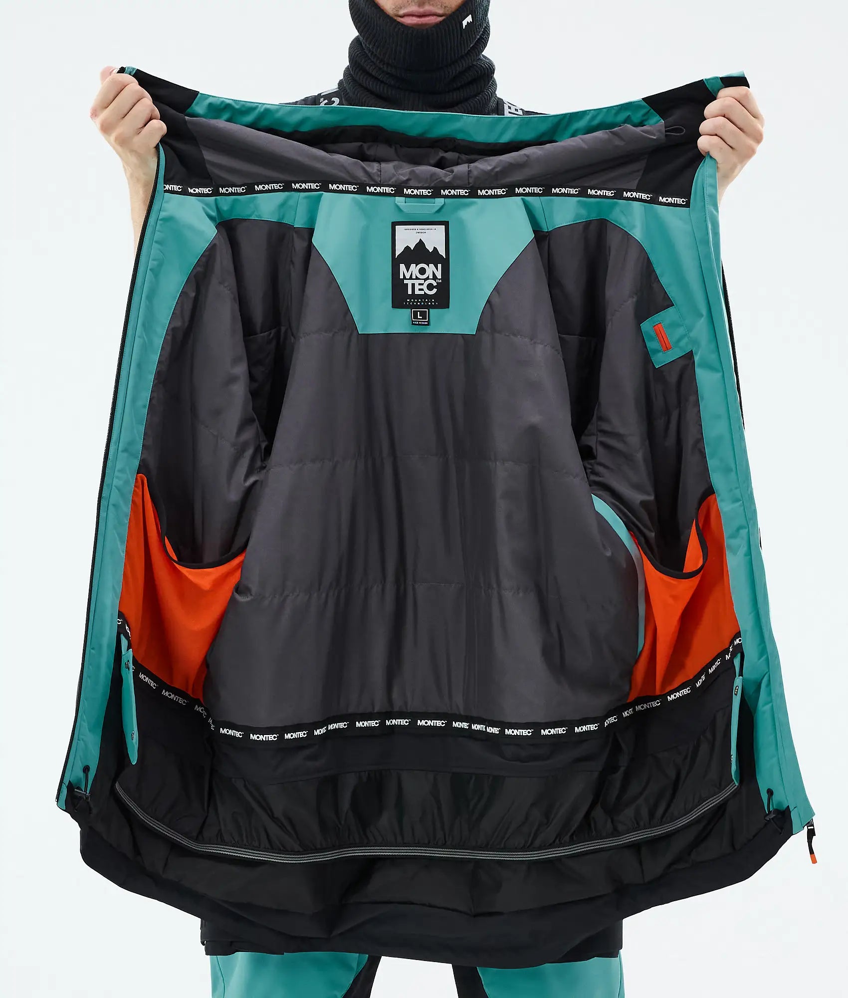 Arch Skijacke Herren - Turquoise/Black