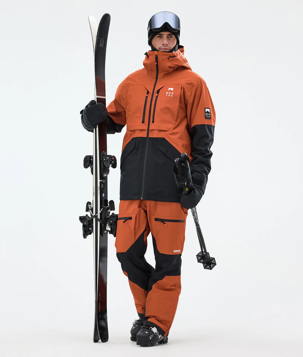 Arch Skijacke Herren - Burned Orange/Black