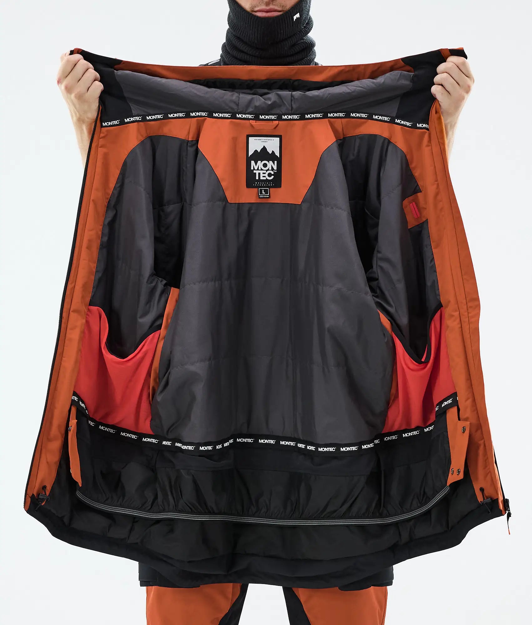 Arch Skijacke Herren - Burned Orange/Black