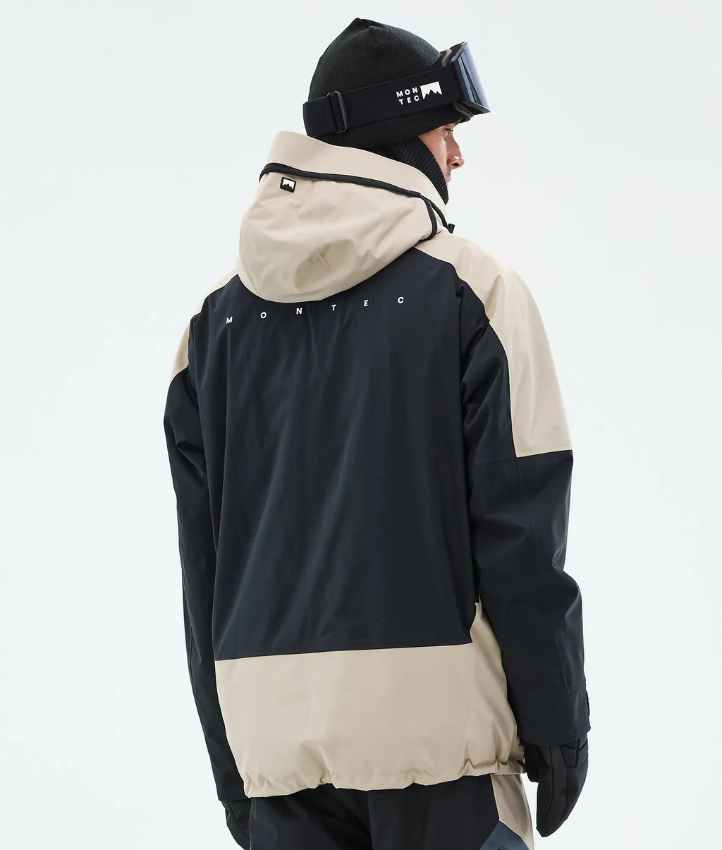 Morpheus Skijacke Herren - Sand/Black/Metal Blue