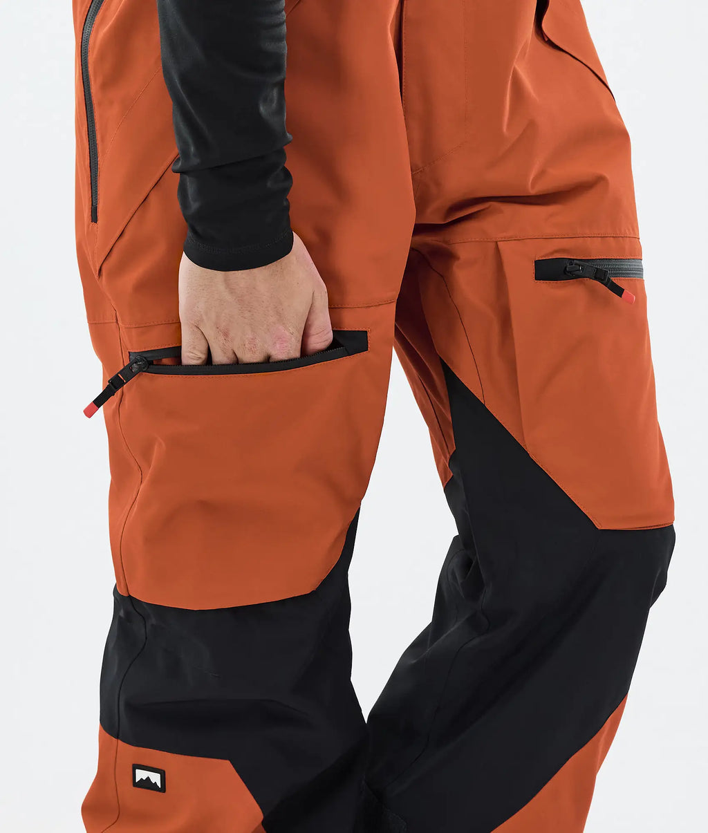 Arch Skihose Herren - Burned Orange/Black