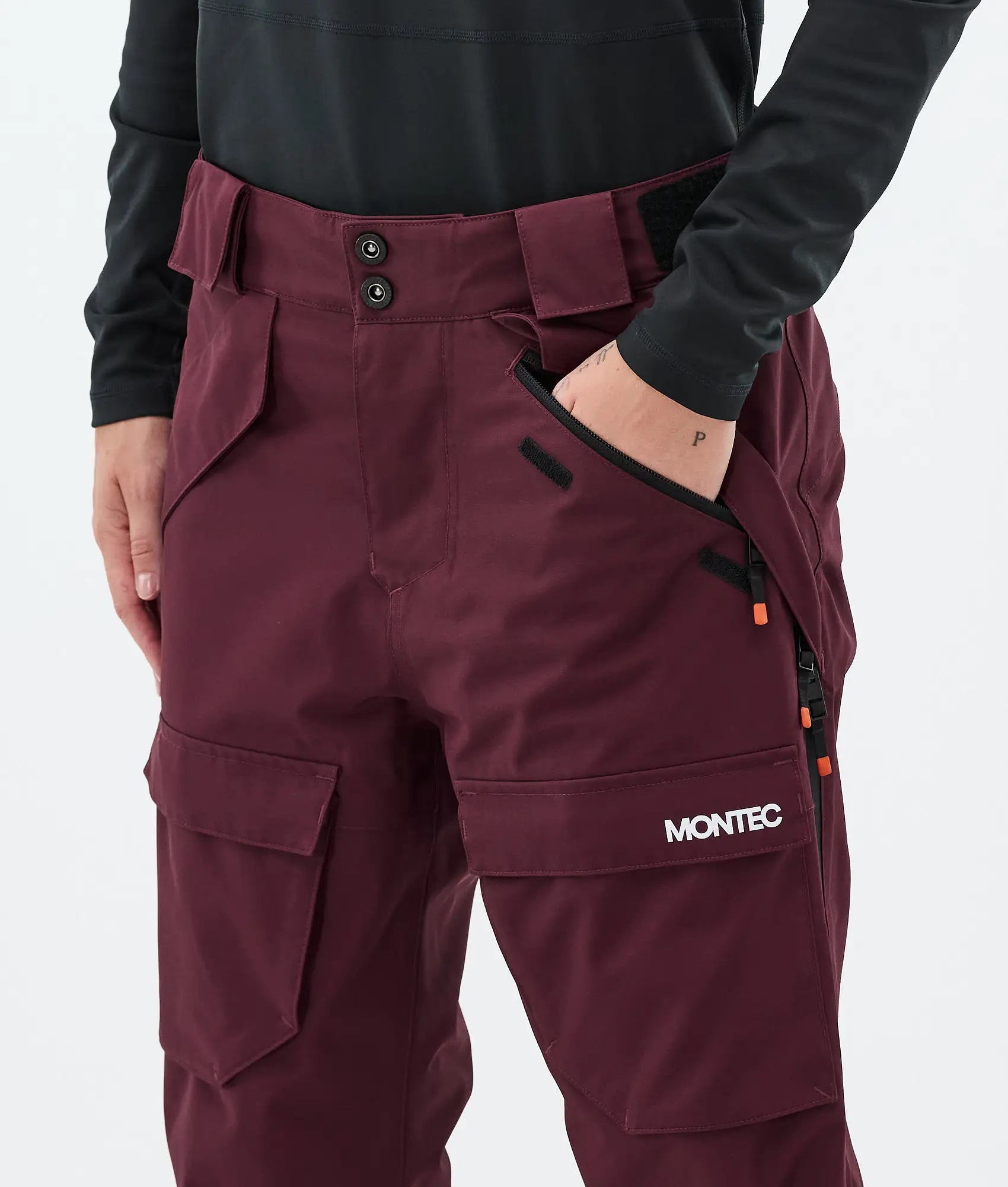 Kirin W Skihose Damen - Burgundy