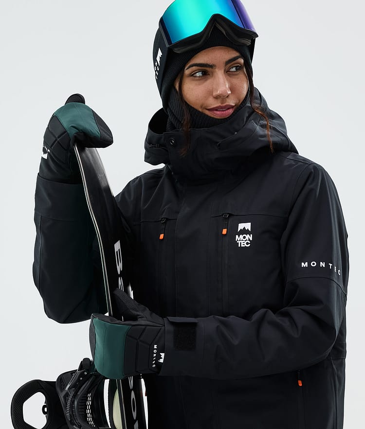 Snow Mittens Dark Atlantic