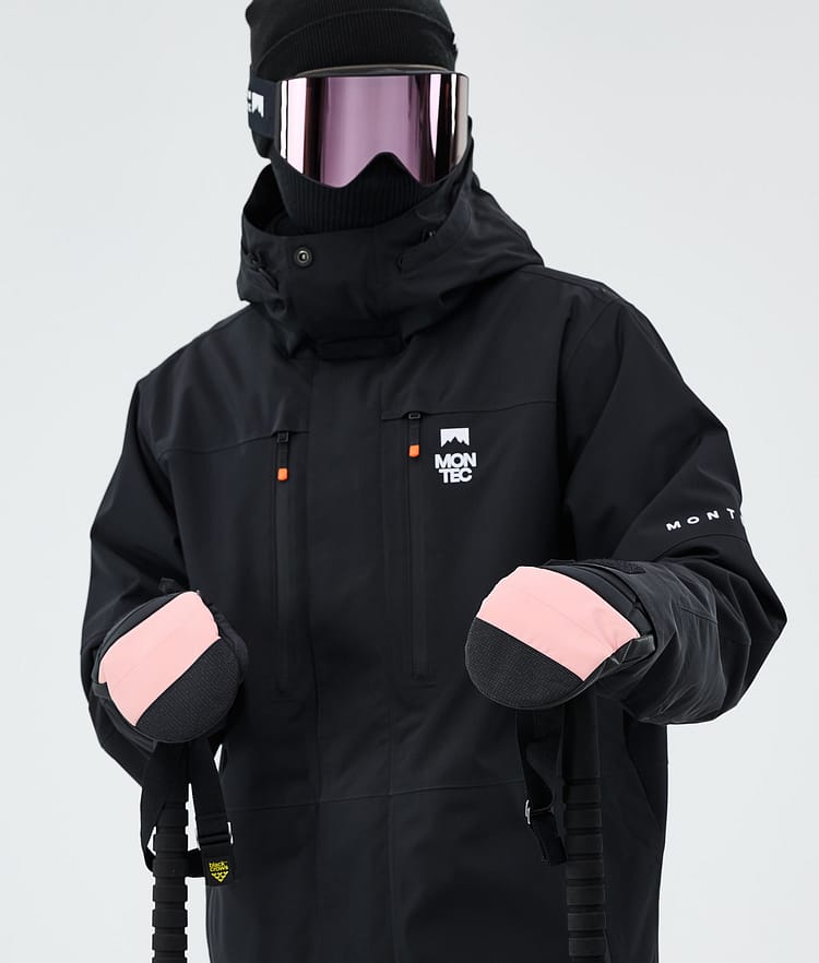 Snow Mittens Soft Pink