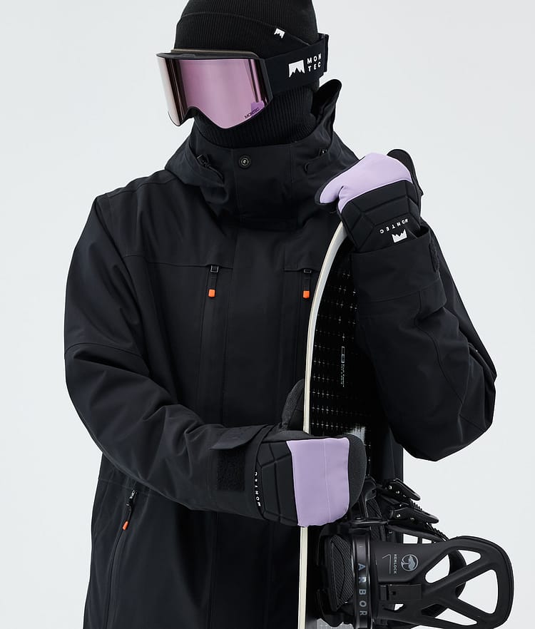 Snow Mittens Faded Violet